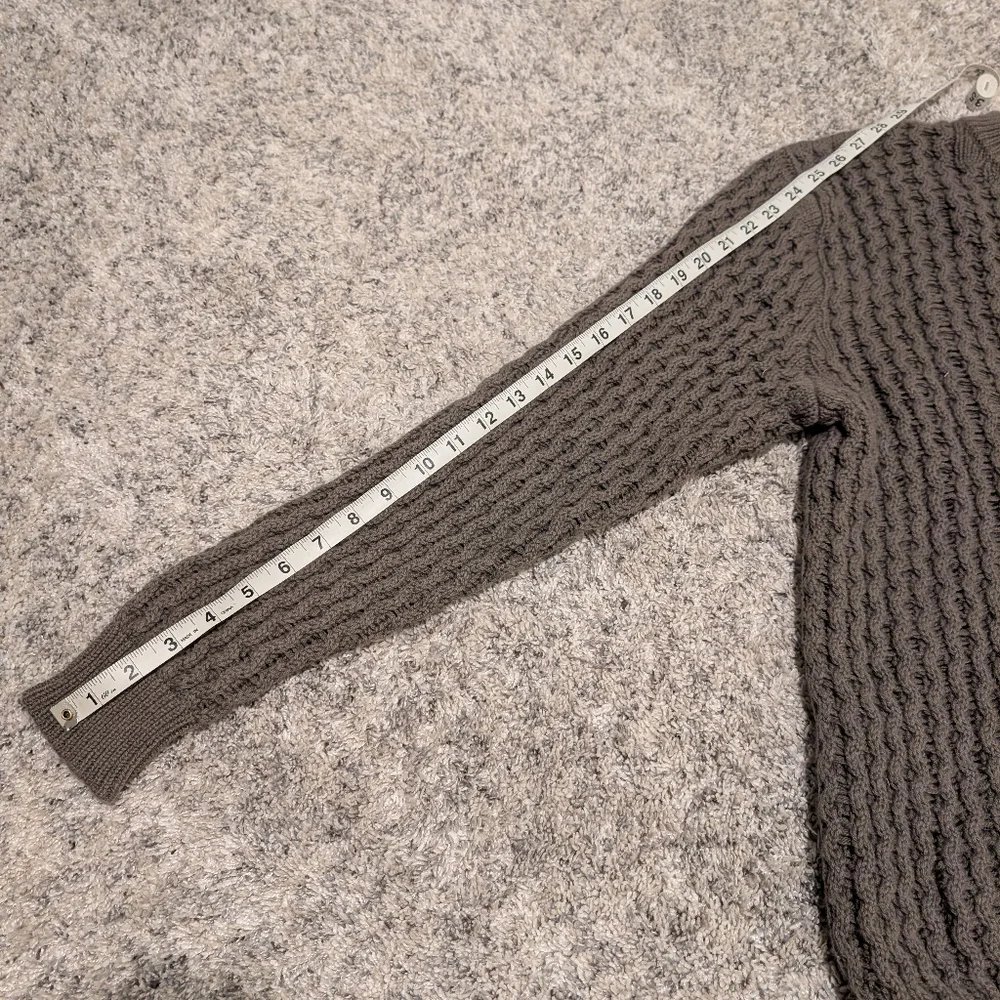NAADAM Taupe Cashmino Honeycomb Crewneck Sweater